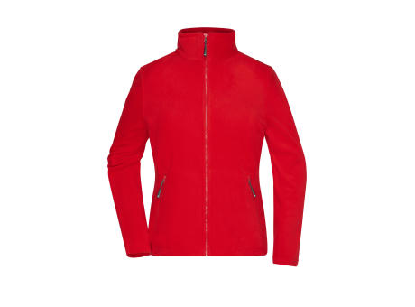 Ladies' Fleece Jacket-Fleecejacke mit Stehkragen im klassischen Design