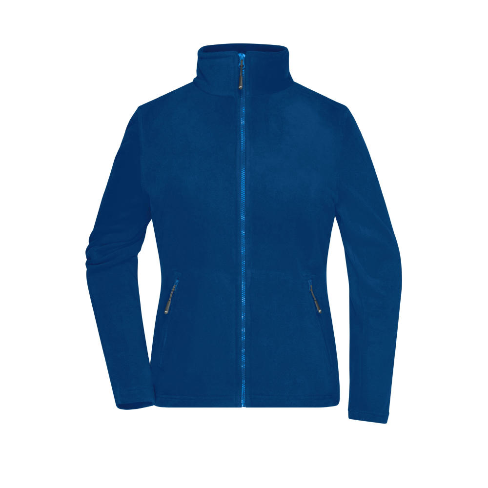 Ladies' Fleece Jacket - Fleecejacke mit Stehkragen im klassischen Design