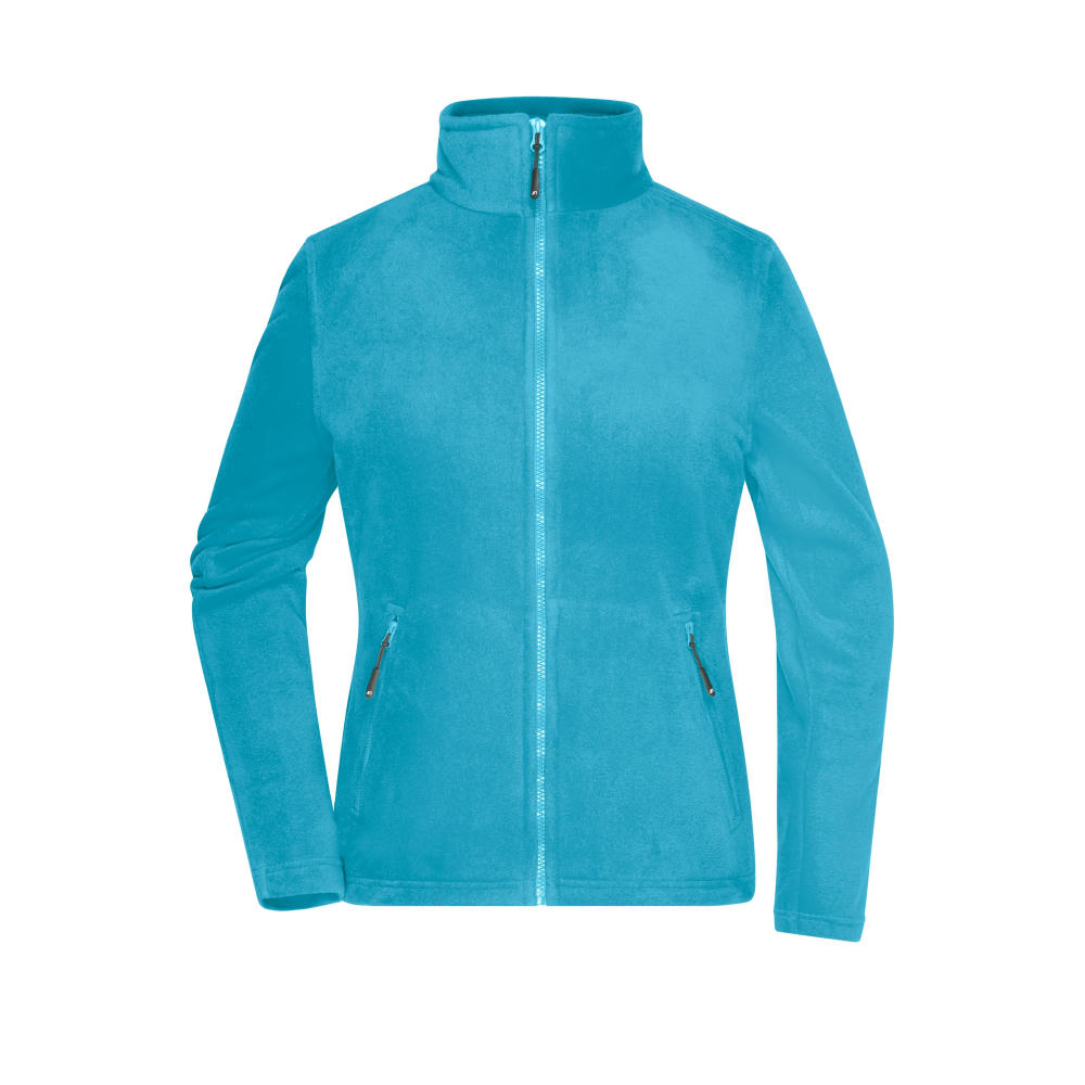 Ladies' Fleece Jacket-Fleecejacke mit Stehkragen im klassischen Design