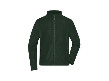 Men's Fleece Jacket-Fleecejacke mit Stehkragen im klassischen Design