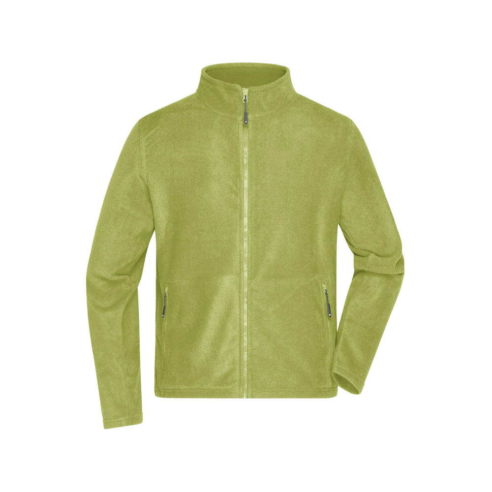 Men's Fleece Jacket - Fleecejacke mit Stehkragen im klassischen Design