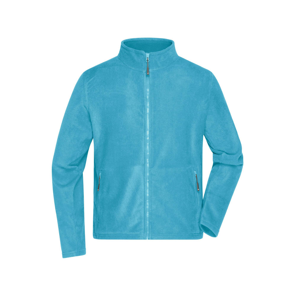 Men's Fleece Jacket - Fleecejacke mit Stehkragen im klassischen Design
