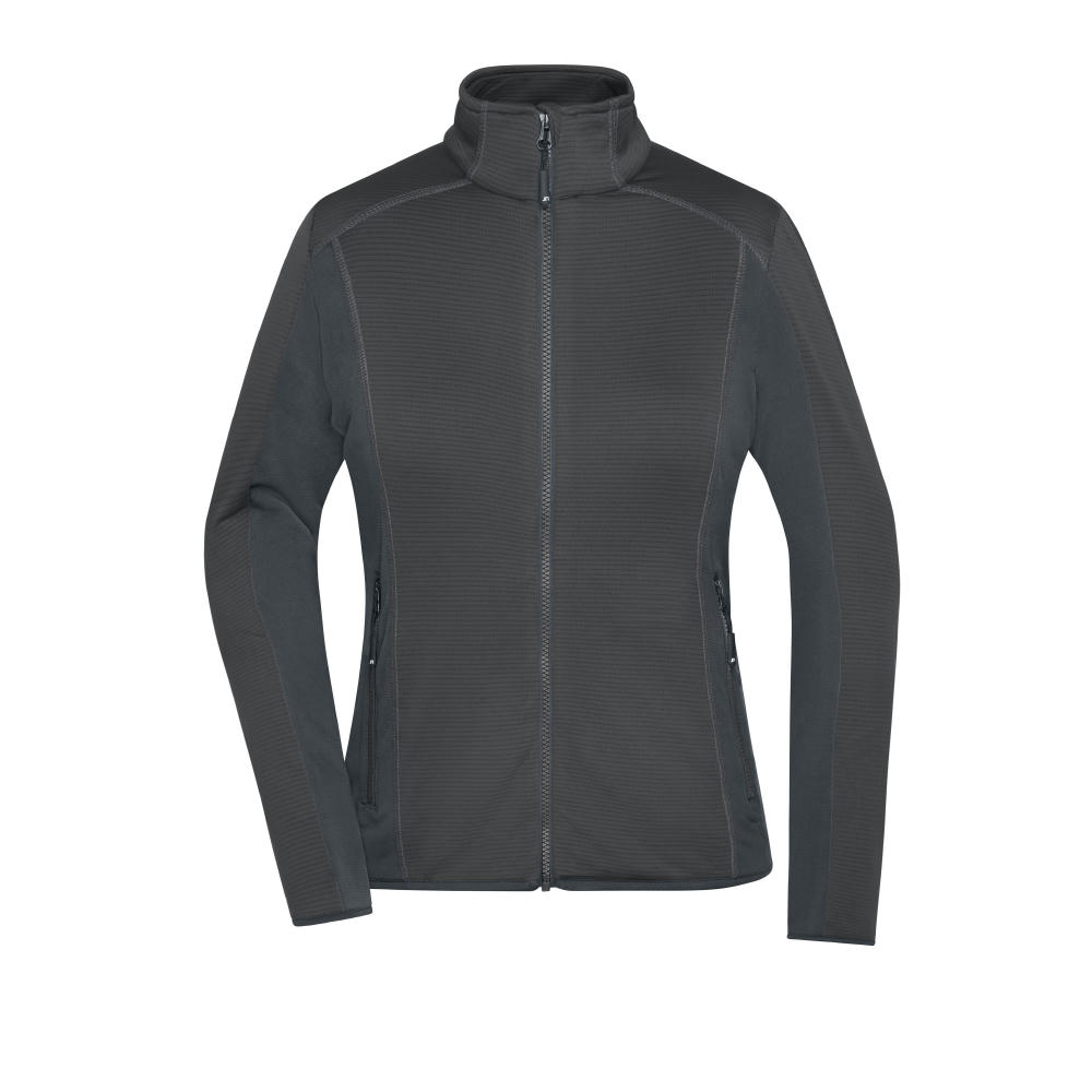 Ladies' Structure Fleece Jacket - Stretchfleecejacke im sportlichen Look