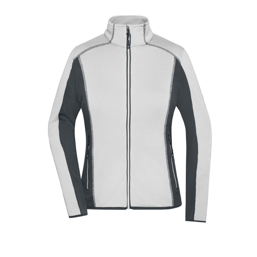 Ladies' Structure Fleece Jacket - Stretchfleecejacke im sportlichen Look