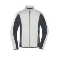 Men's Structure Fleece Jacket - Stretchfleecejacke im sportlichen Look