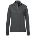 Ladies' Sports  Shirt Half-Zip - Langarm-Shirt mit Reißverschluss für Sport und Freizeit