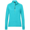 Ladies' Sports  Shirt Half-Zip - Langarm-Shirt mit Reißverschluss für Sport und Freizeit