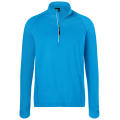Men's Sports Shirt Half-Zip - Langarm-Shirt mit Reißverschluss für Sport und Freizeit
