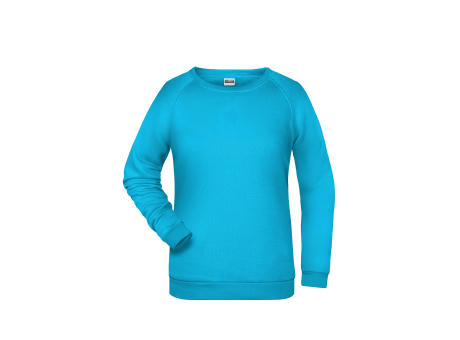 Ladies' Promo Sweat-Rundhals-Sweatshirt mit Raglanärmeln