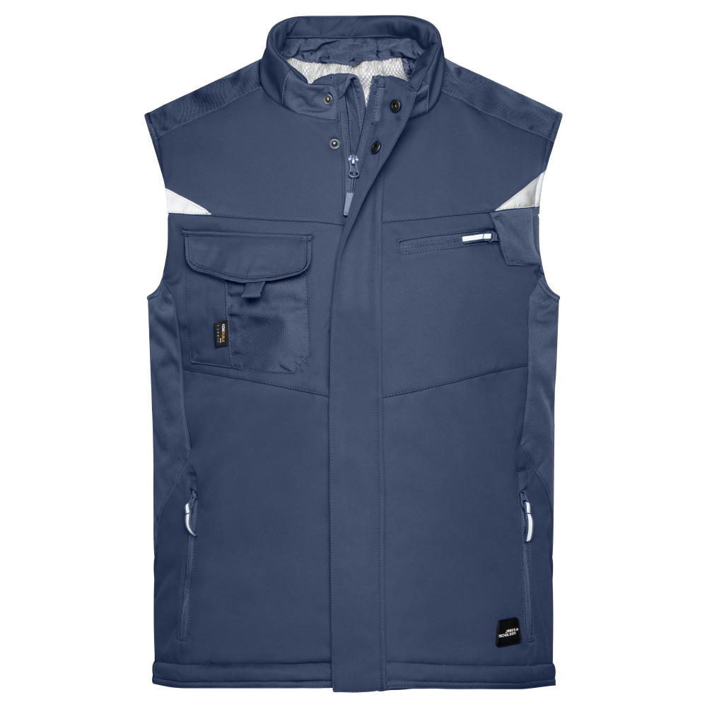 Craftsmen Softshell Vest - STRONG - - Professionelle Softshellweste mit warmem Innenfutter