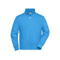 Workwear Sweat Jacket - Sweatjacke mit Stehkragen und Reißverschluss