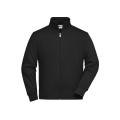Workwear Sweat Jacket - Sweatjacke mit Stehkragen und Reißverschluss