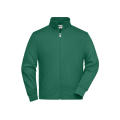 Workwear Sweat Jacket - Sweatjacke mit Stehkragen und Reißverschluss