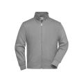 Workwear Sweat Jacket - Sweatjacke mit Stehkragen und Reißverschluss