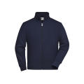 Workwear Sweat Jacket - Sweatjacke mit Stehkragen und Reißverschluss