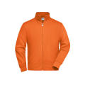 Workwear Sweat Jacket - Sweatjacke mit Stehkragen und Reißverschluss