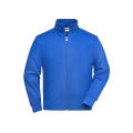 Workwear Sweat Jacket - Sweatjacke mit Stehkragen und Reißverschluss