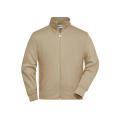 Workwear Sweat Jacket - Sweatjacke mit Stehkragen und Reißverschluss