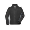 Men's Workwear Fleece Jacket - STRONG - - Strapazierfähige Fleecejacke im Materialmix