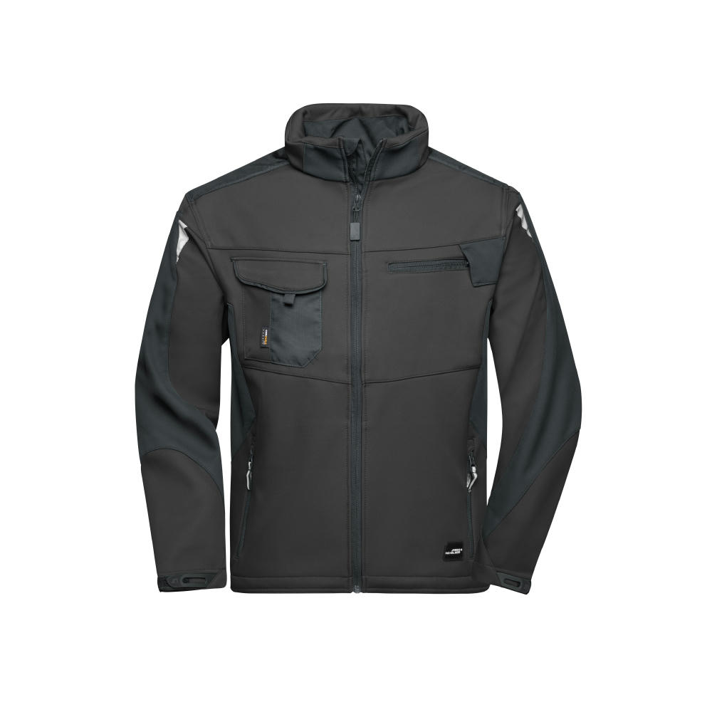 Workwear Softshell Jacket - STRONG - - Professionelle Softshelljacke mit hochwertiger Ausstattung