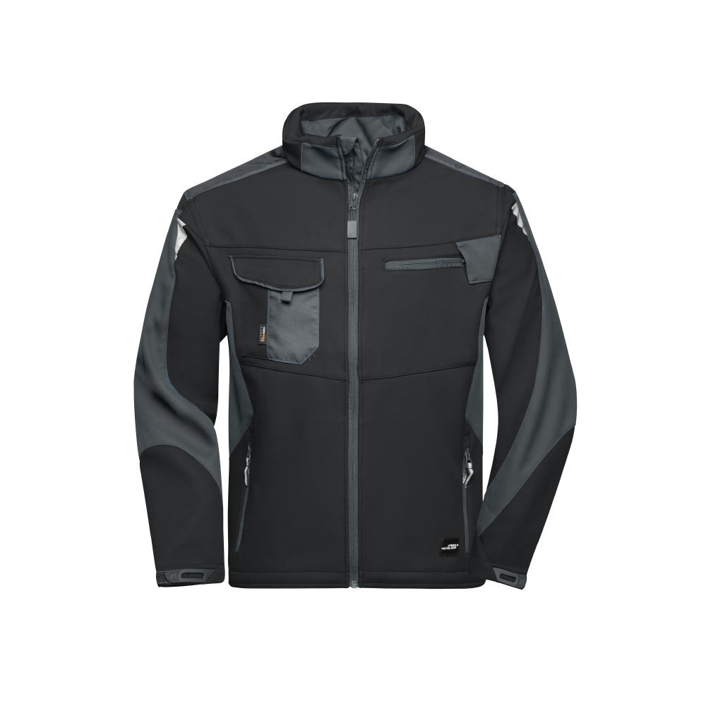 Workwear Softshell Jacket - STRONG - - Professionelle Softshelljacke mit hochwertiger Ausstattung