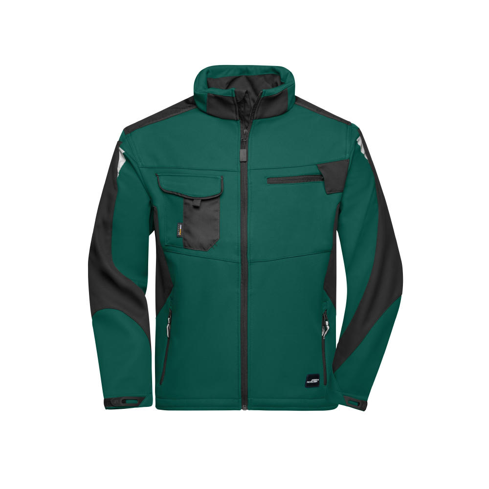 Workwear Softshell Jacket - STRONG - - Professionelle Softshelljacke mit hochwertiger Ausstattung