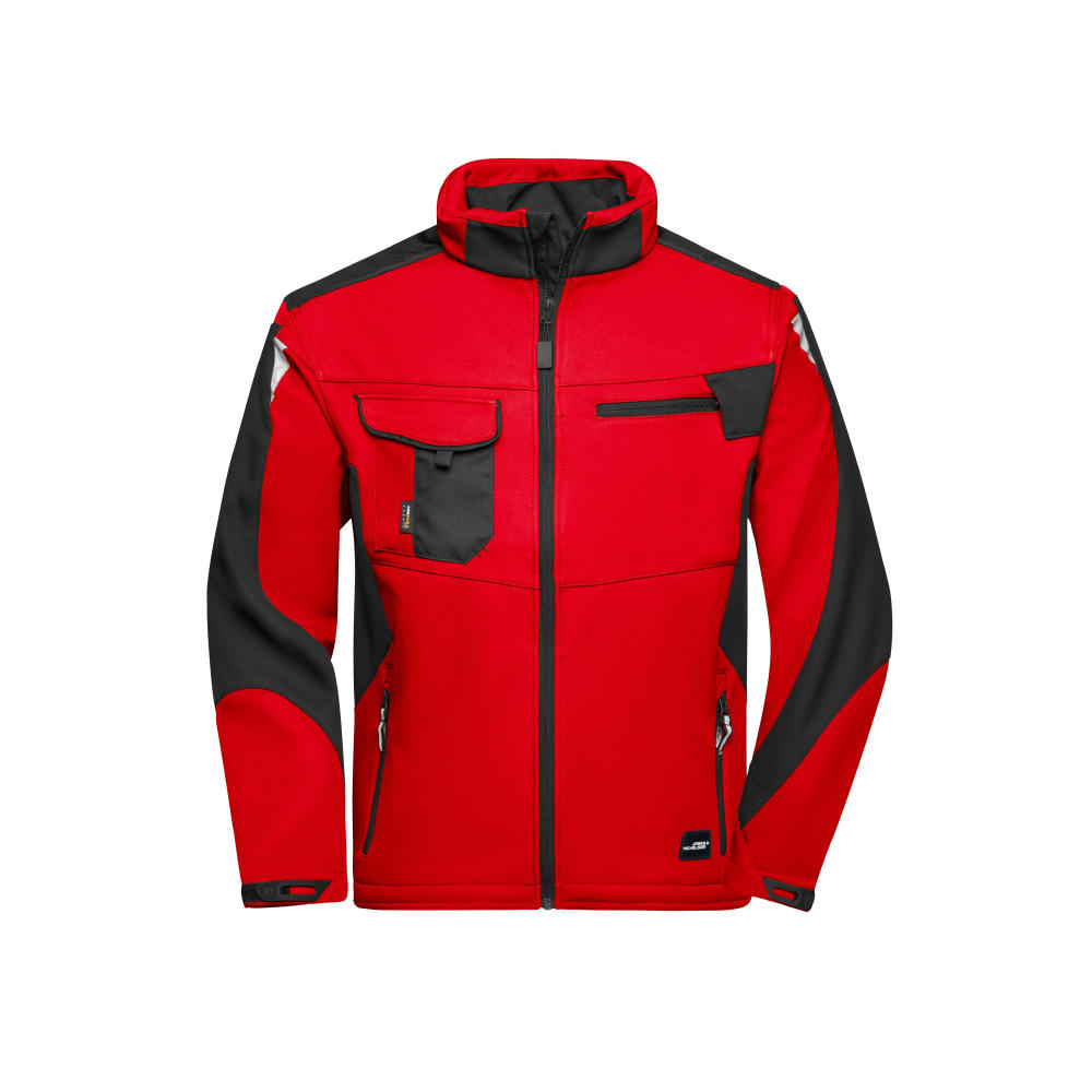 Workwear Softshell Jacket - STRONG - - Professionelle Softshelljacke mit hochwertiger Ausstattung