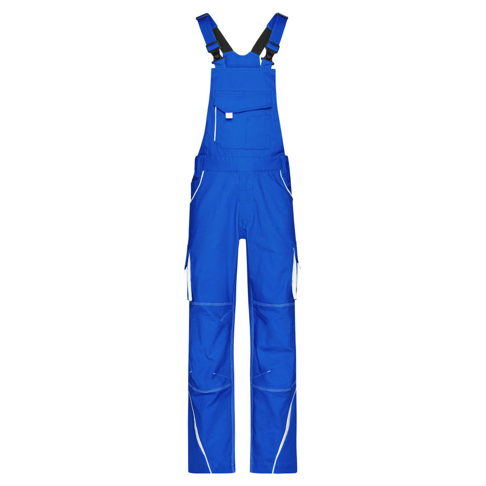 Workwear Pants with Bib - COLOR - - Funktionelle Latzhose im sportlichen Look mit hochwertigen Details