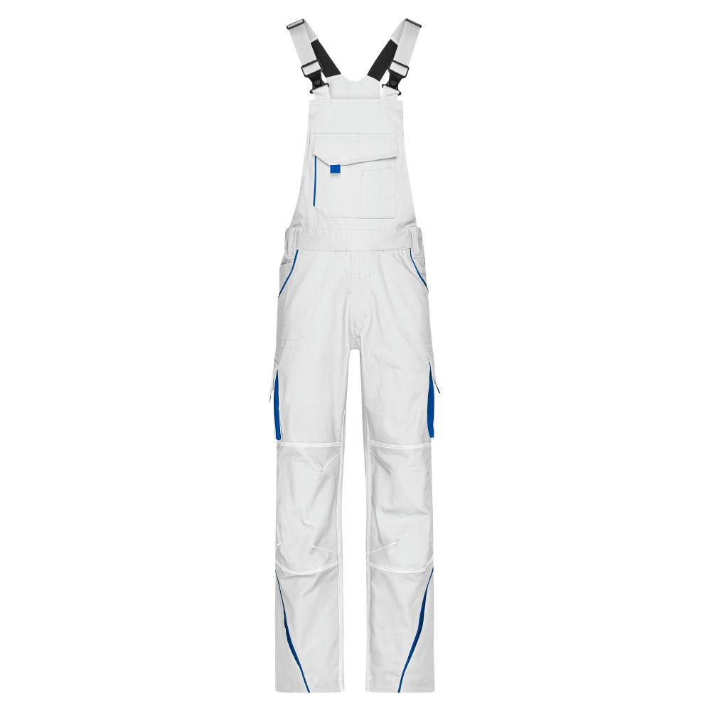 Workwear Pants with Bib - COLOR - - Funktionelle Latzhose im sportlichen Look mit hochwertigen Details