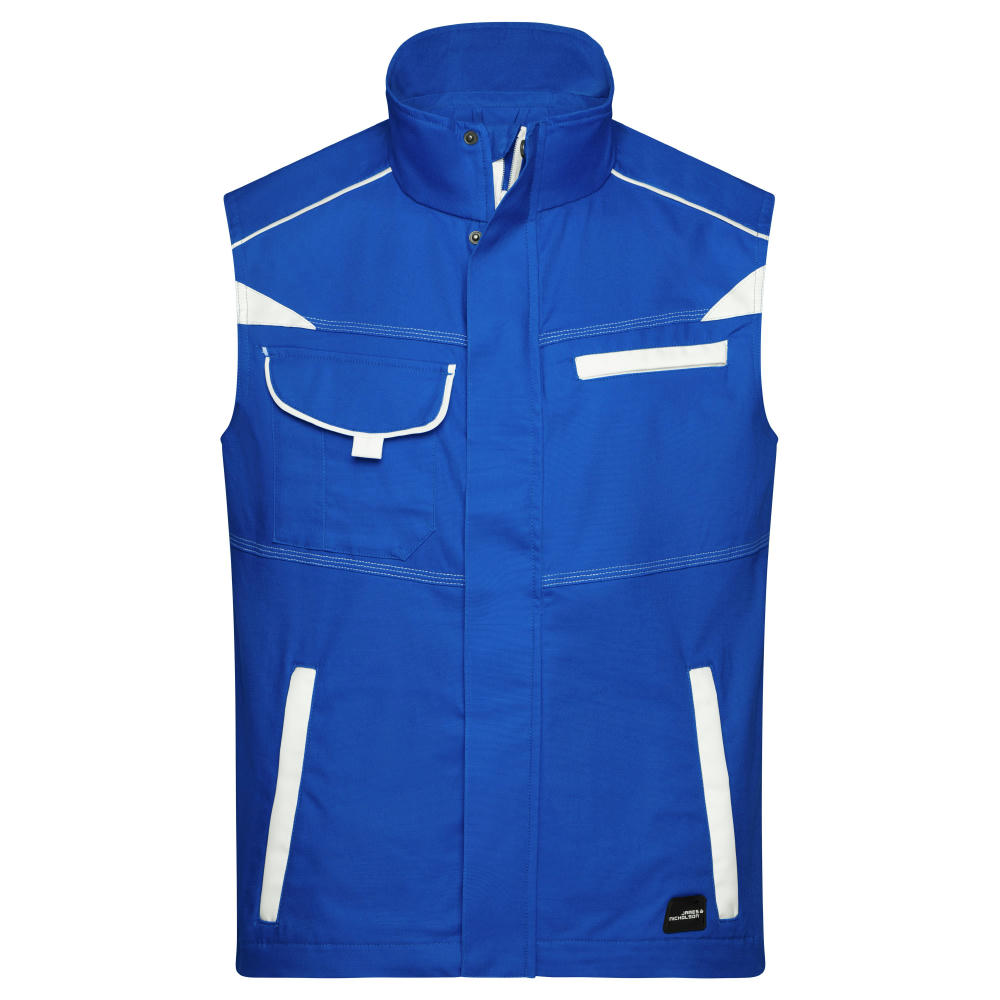 Workwear Vest - COLOR - - Funktionelle Weste im sportlichen Look mit hochwertigen Details