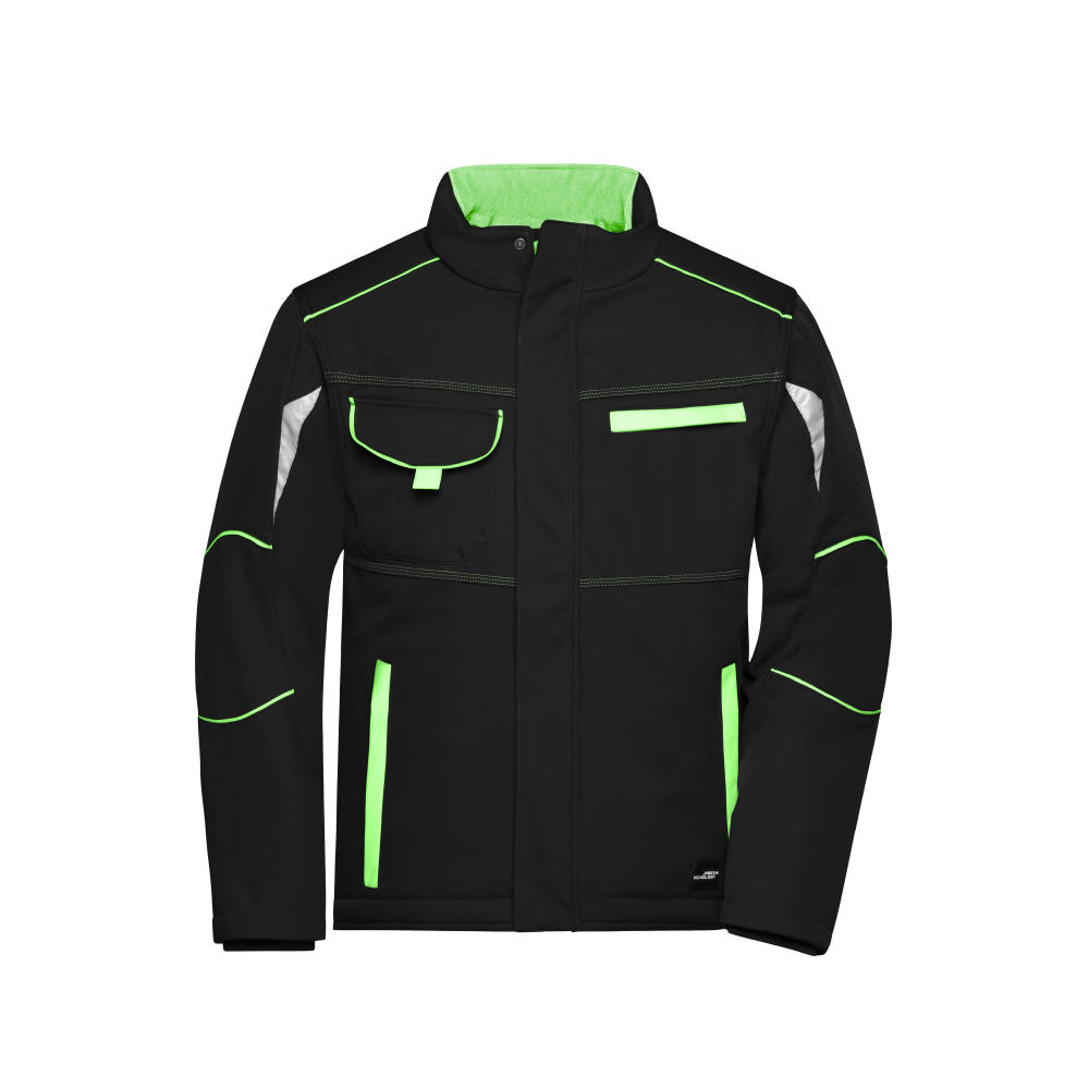 Workwear Softshell Padded Jacket - COLOR --Funktionelle Softshelljacke mit warmem Innenfutter