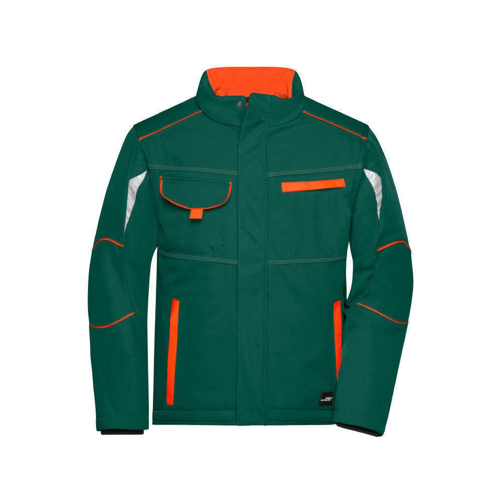 Workwear Softshell Padded Jacket - COLOR --Funktionelle Softshelljacke mit warmem Innenfutter