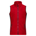 Ladies' Workwear Fleece Vest - STRONG - - Strapazierfähige Fleeceweste im Materialmix