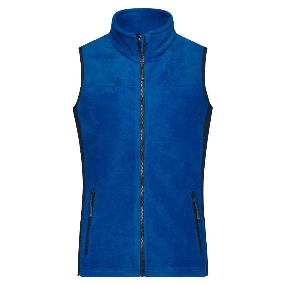 Ladies' Workwear Fleece Vest - STRONG --Strapazierfähige Fleeceweste im Materialmix