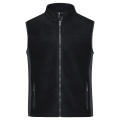 Men's Workwear Fleece Vest - STRONG - - Strapazierfähige Fleeceweste im Materialmix