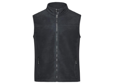 Men's Workwear Fleece Vest - STRONG --Strapazierfähige Fleeceweste im Materialmix