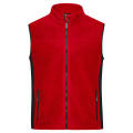 Men's Workwear Fleece Vest - STRONG - - Strapazierfähige Fleeceweste im Materialmix