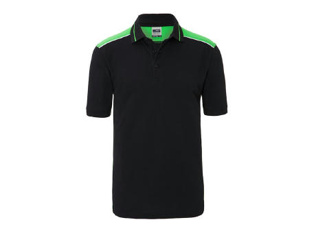 Men's Workwear Polo - COLOR --Pflegeleichtes und strapazierfähiges Polo mit Kontrasteinsätzen