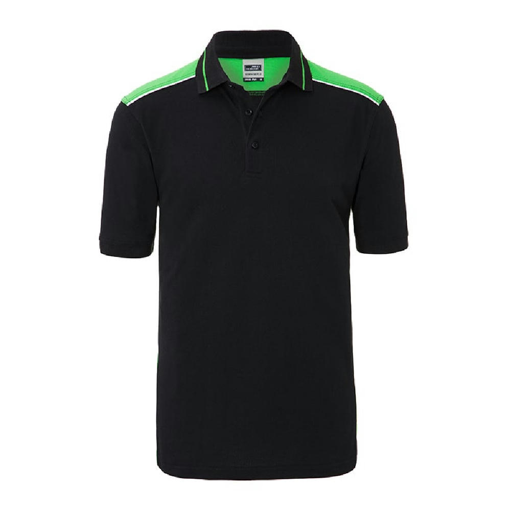 Men's Workwear Polo - COLOR --Pflegeleichtes und strapazierfähiges Polo mit Kontrasteinsätzen