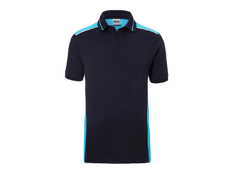 Men's Workwear Polo - COLOR --Pflegeleichtes und strapazierfähiges Polo mit Kontrasteinsätzen