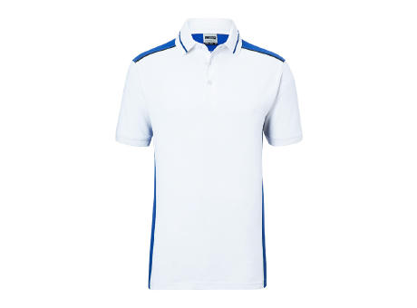 Men's Workwear Polo - COLOR - - Pflegeleichtes und strapazierfähiges Polo mit Kontrasteinsätzen