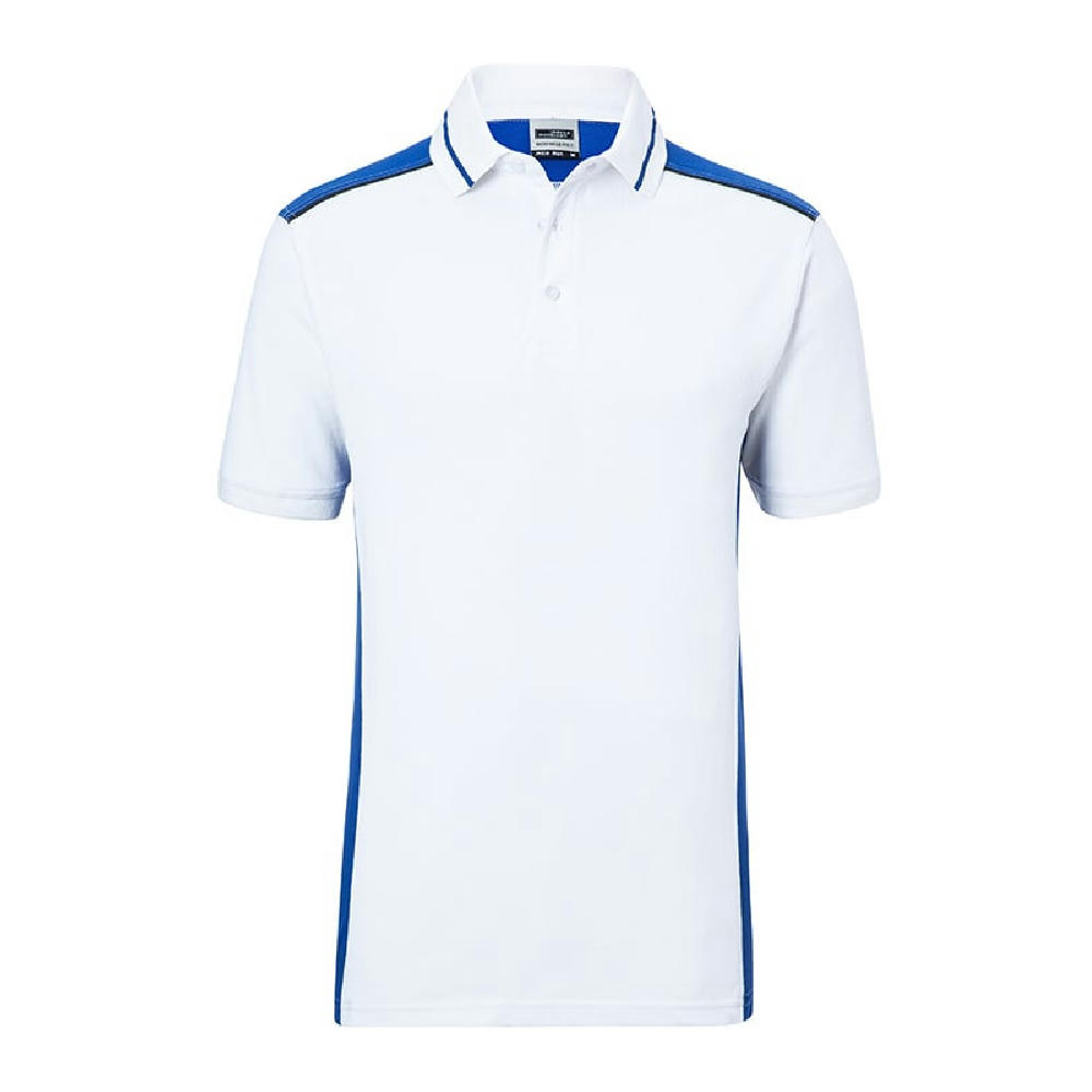 Men's Workwear Polo - COLOR --Pflegeleichtes und strapazierfähiges Polo mit Kontrasteinsätzen