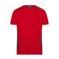 Men's Workwear T-Shirt - COLOR --Strapazierfähiges und pflegeleichtes T-Shirt mit Kontrasteinsätzen