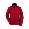 Ladies' Knitted Workwear Fleece Jacket - STRONG - - Pflegeleichte Strickfleece Jacke im Materialmix