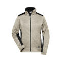 Ladies' Knitted Workwear Fleece Jacket - STRONG - - Pflegeleichte Strickfleece Jacke im Materialmix