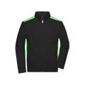 Workwear Sweat Jacket - COLOR - - Sweatjacke mit Stehkragen und Kontrasteinsätzen