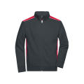 Workwear Sweat Jacket - COLOR - - Sweatjacke mit Stehkragen und Kontrasteinsätzen