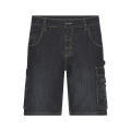 Workwear Stretch-Bermuda-Jeans - Kurze Jeans-Hose mit vielen Details