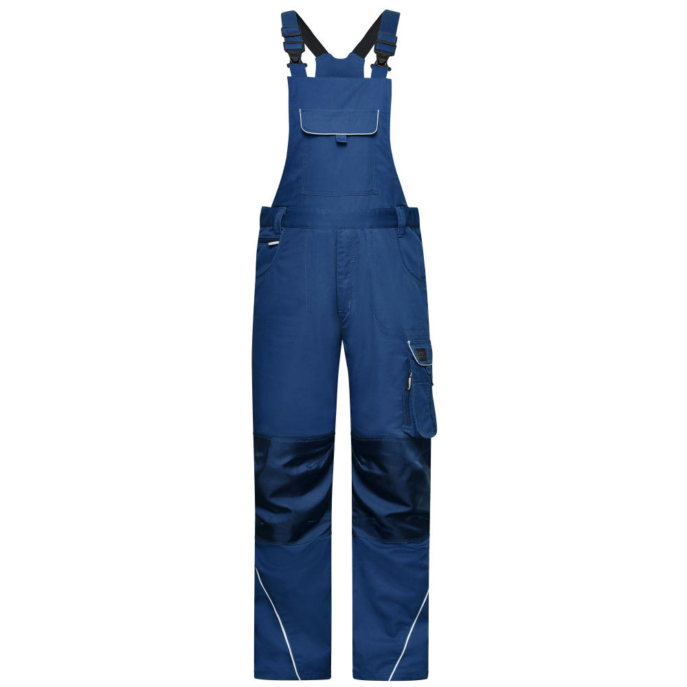 Workwear Pants with Bib - SOLID --Funktionelle Latzhose im cleanen Look mit hochwertigen Details