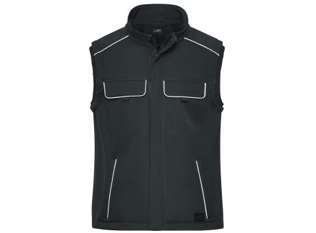 Workwear Softshell Vest - SOLID --Professionelle Softshellweste im cleanen Look mit hochwertigen Details